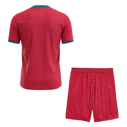 Portugal Domicile Maillot Kit - Coupe du Monde 2026 Rouge
