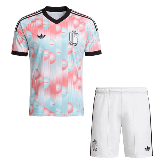 Belgique Extérieur Maillot Kit - Coupe du Monde 2026 Frozen Blue