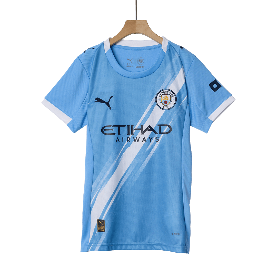Dames Manchester City Thuisshirt 2025/26 Blauw
