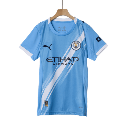 Dames Manchester City Thuisshirt 2025/26 Blauw