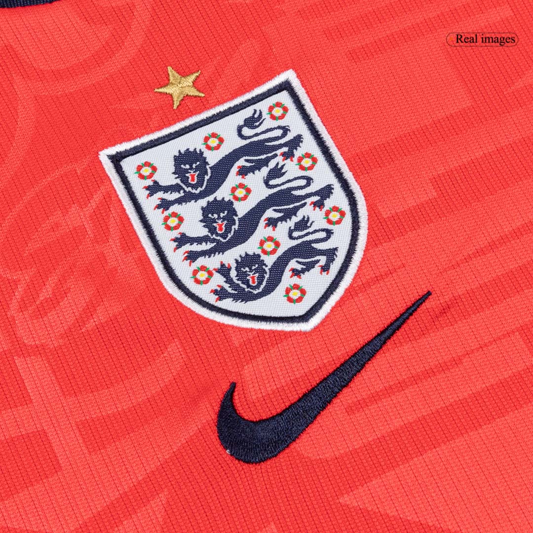 Angleterre Extérieur Maillot Kit - Coupe du Monde 2026 Enfant Rouge