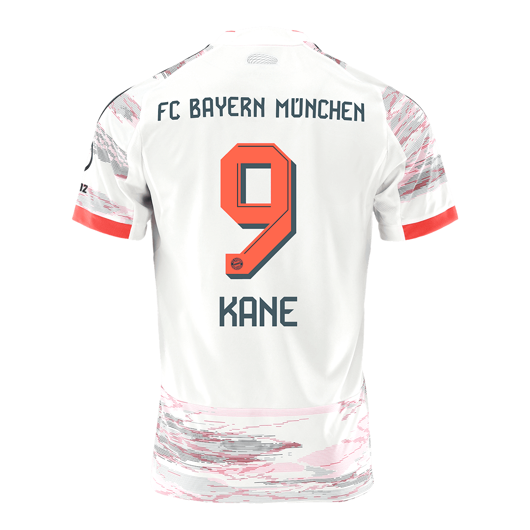 KANE #9 Munich Extérieur Maillot 2025/26 Blanc