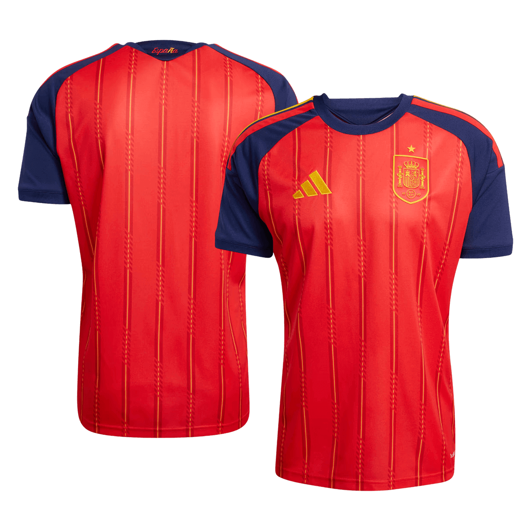 Espagne Domicile Maillot Coupe du Monde 2026 Rouge