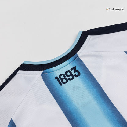 E. FERNÁNDEZ #24 Argentine Domicile Maillot - Coupe du Monde 2026 Blue&White - Super