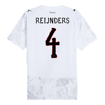 REIJNDERS #4 Manchester City Thuisshirt 2025/26 Wit - Club World Cup