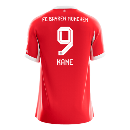 KANE #9 Munich Domicile Maillot 2025/26 Rouge - Super