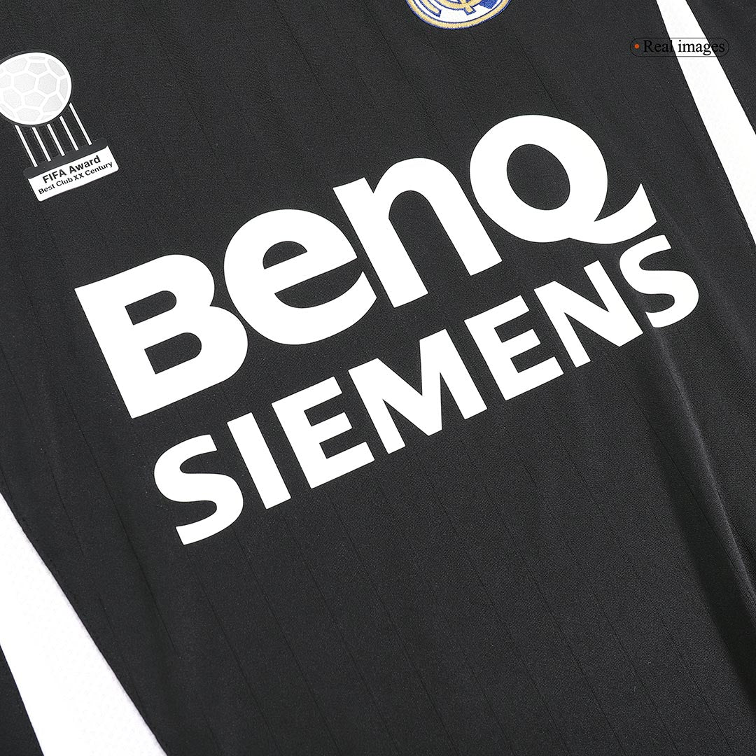 SERGIO RAMOS #4 Retro Real Madrid Extérieur Maillot Manches Longues 2006/07