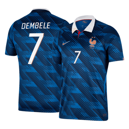 DEMBELE #7 Domicile Maillot - Coupe du Monde 2026 Bleu