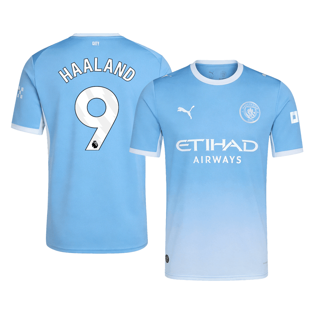 HAALAND #9 Manchester City Domicile Maillot 2026/27 Bleu