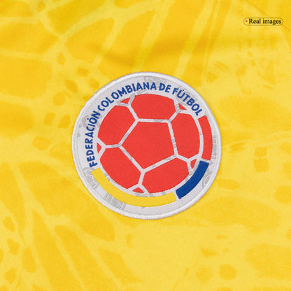 Colombie Domicile Maillot Coupe du Monde 2026 Jaune Grande Taille