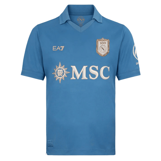 Naples Domicile Maillot 2026/27 Bleu Joueur