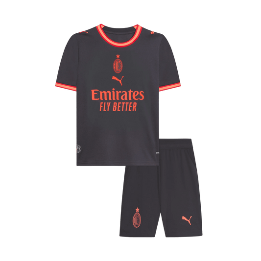 AC Milan Third Maillot Kit 2026/27 Enfant Noir