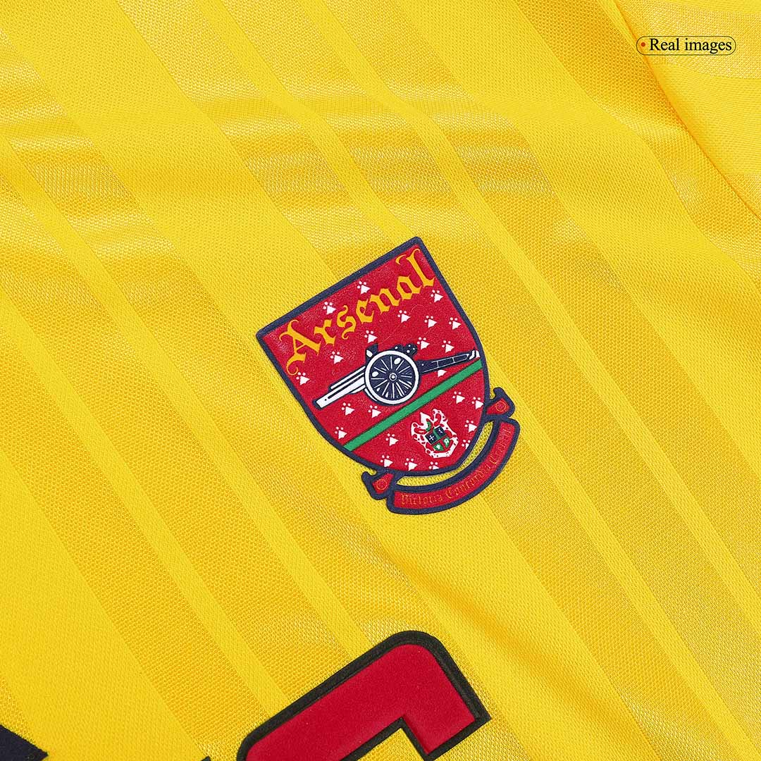 Retro Arsenal Uitshirt 1993/94 Geel