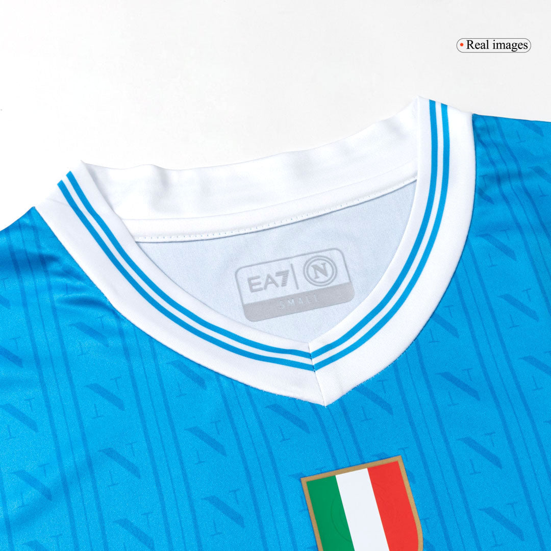LUKAKU #9 Napoli Thuis Shirt 2025/26 Blauw