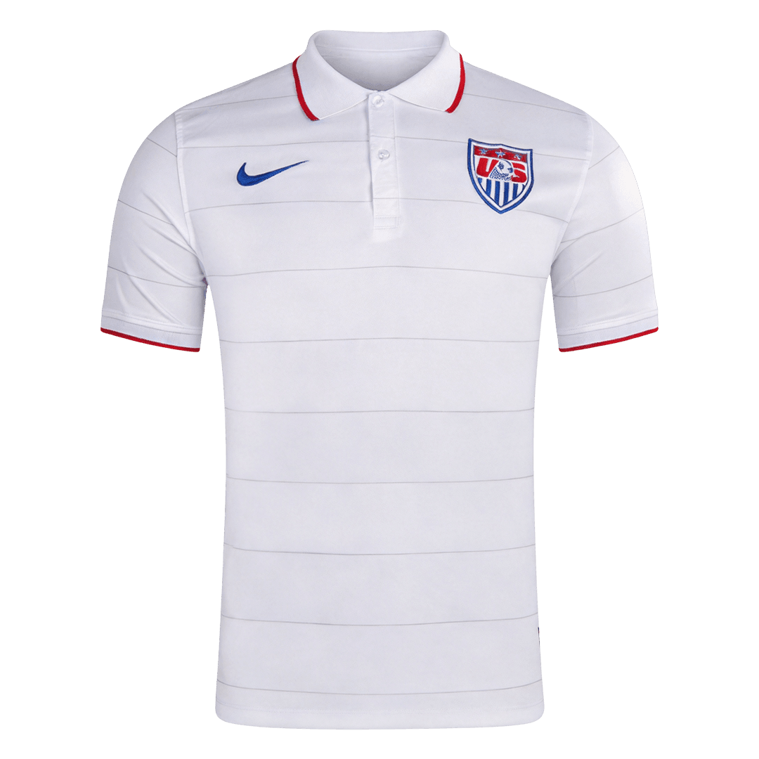 Retro États-Unis Domicile Maillot 2014 Blanc