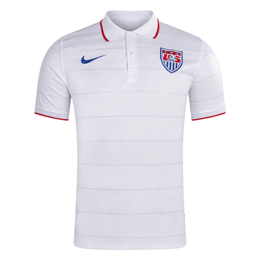 Retro États-Unis Domicile Maillot 2014 Blanc