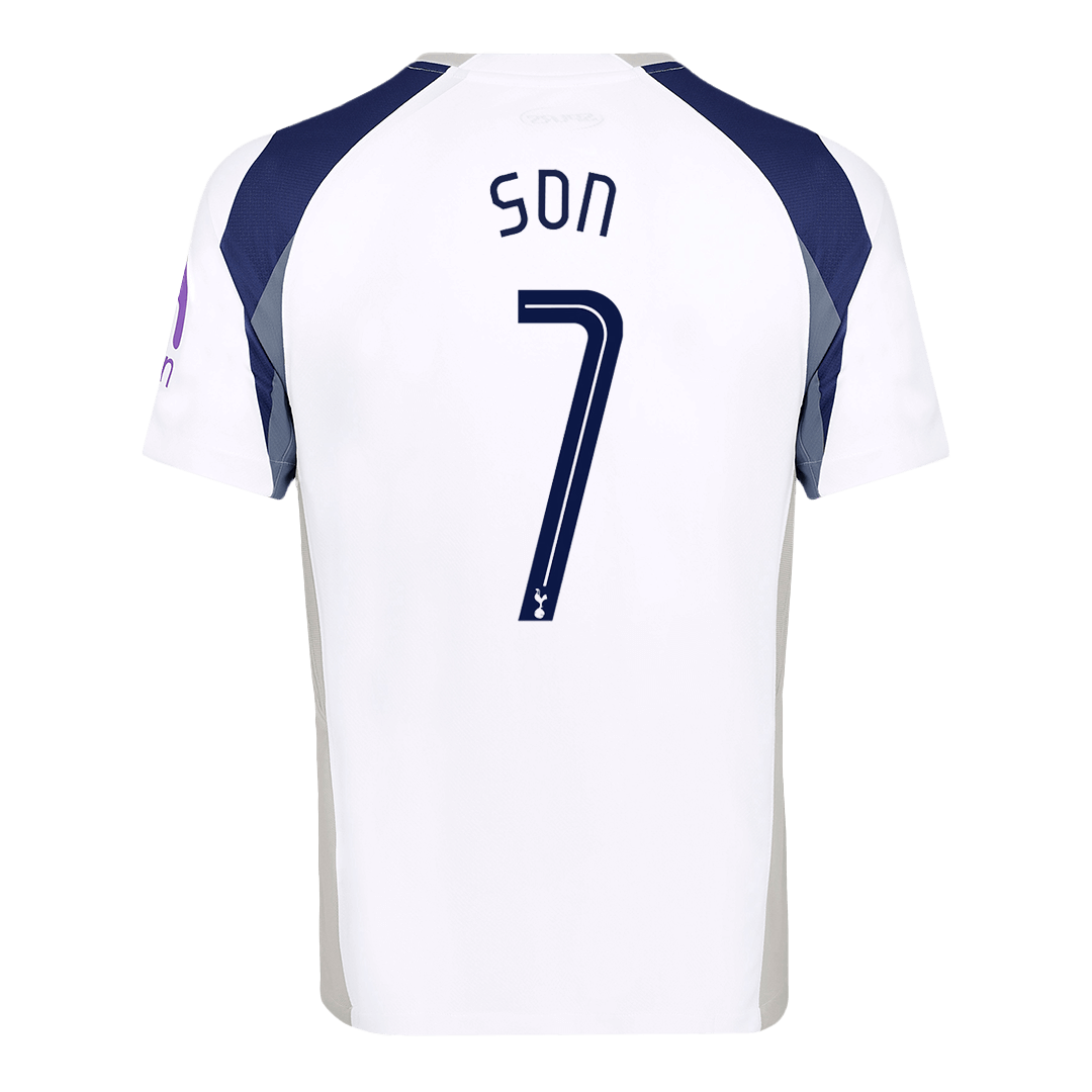 SON #7 Tottenham Hotspur Domicile Maillot 2025/26 - UCL