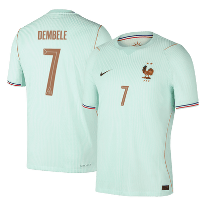 DEMBELE #7 Extérieur Maillot - Coupe du Monde 2026 Vert Joueur