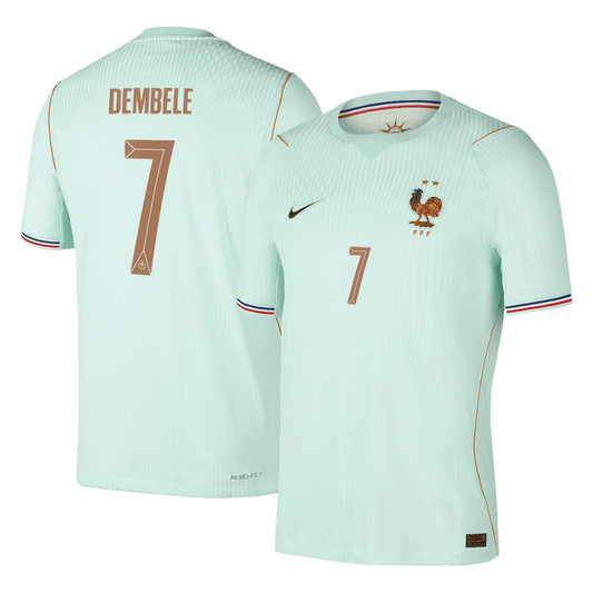 DEMBELE #7 Extérieur Maillot - Coupe du Monde 2026 Vert Joueur