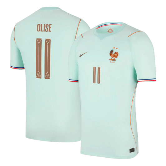 OLISE #11 Extérieur Maillot - Coupe du Monde 2026 Bleu