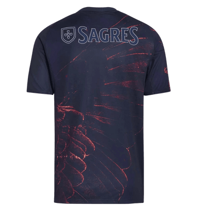 Lisbonne Fourth Away Maillot 2025/26 Bleu marine Grande Taille