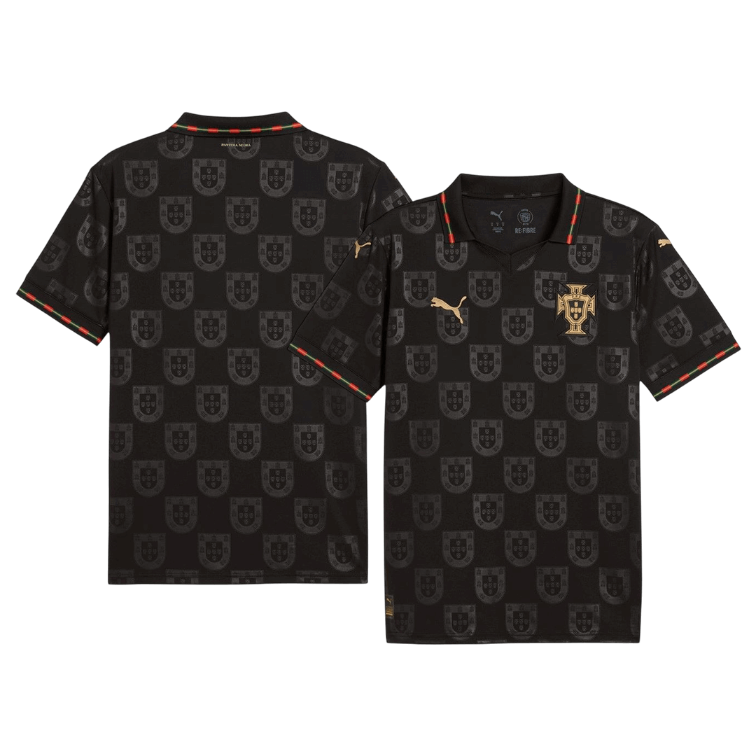 Portugal Maillot Coupe du Monde 2026 Noir