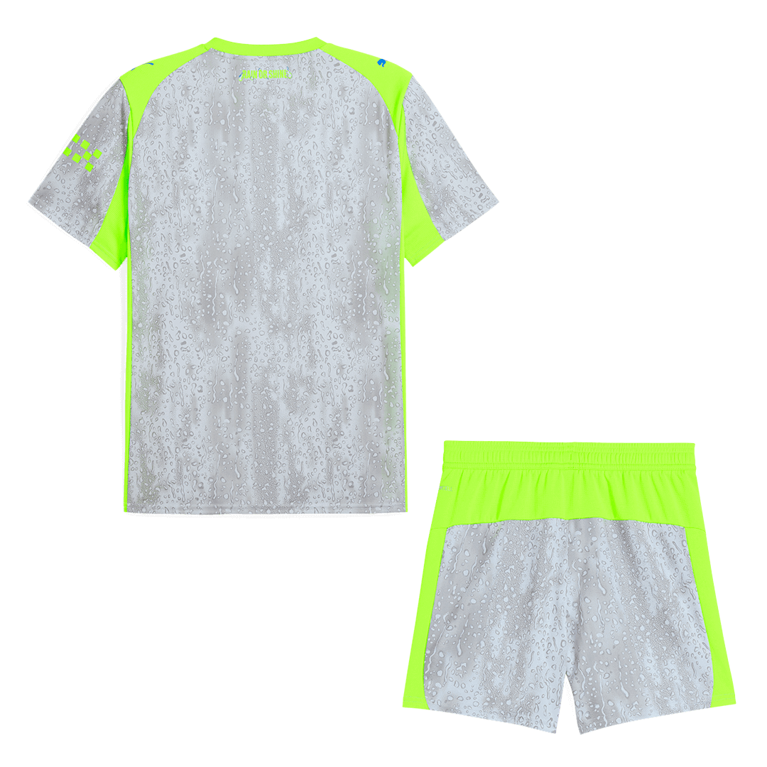 Manchester City Derde Thuisshirt 2025/26 Grijs