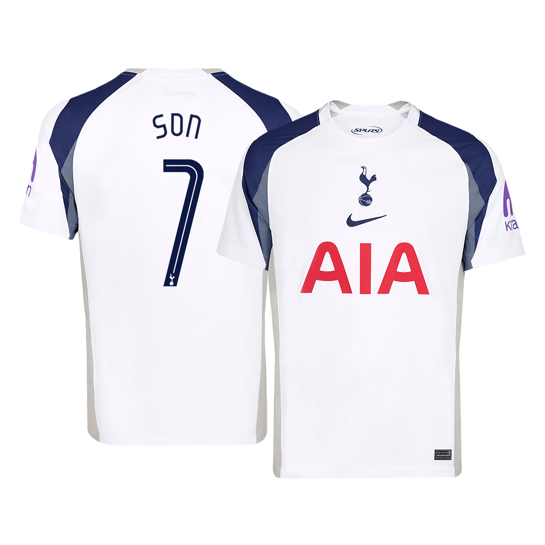 SON #7 Tottenham Hotspur Domicile Maillot 2025/26 - UCL
