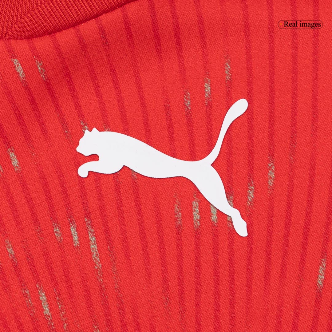 Suisse Domicile Maillot - Coupe du Monde 2026 Rouge Grande Taille