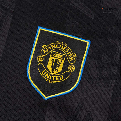 Manchester United Derde Tenue Kit 2025/26 Kinderen Zwart