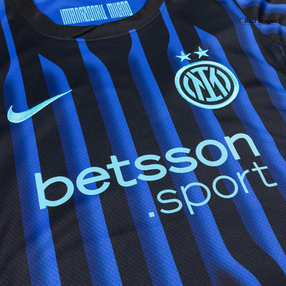 Femme Inter Milan Domicile Maillot 2025/26 Bleu marine