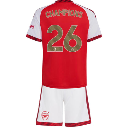 CHAMPIONS #26 Arsenal Domicile Maillot Kit 2026/27 Rouge