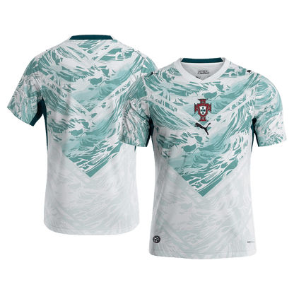 Portugal Extérieur Maillot Coupe du Monde 2026 White&Green