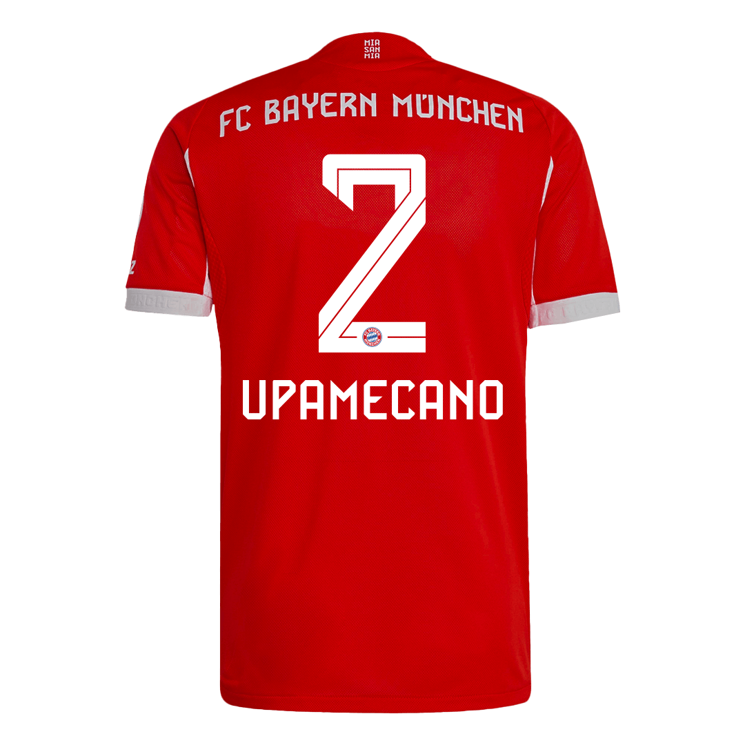 UPAMECANO #2 Munich Domicile Maillot 2025/26 Rouge Joueur