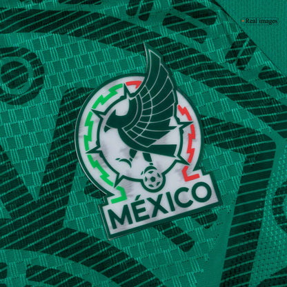 Raúl #9 Mexico Thuis Shirt - Wereldkampioenschap 2026 Groen Speler