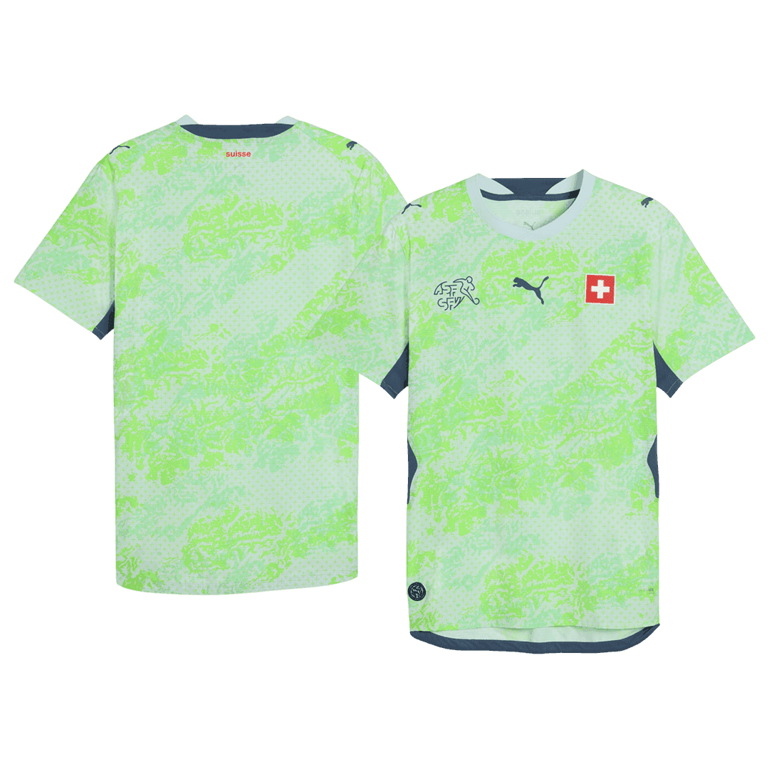 Suisse Extérieur Maillot - Coupe du Monde 2026 Vert