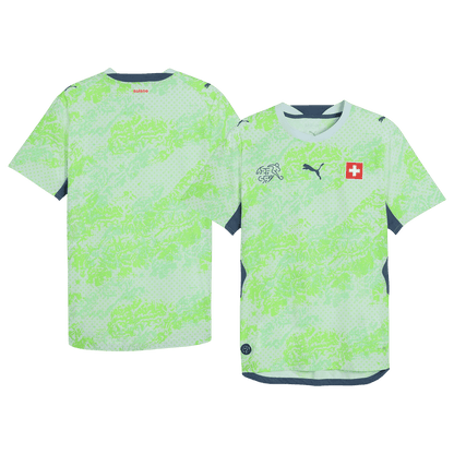 Suisse Extérieur Maillot - Coupe du Monde 2026 Vert