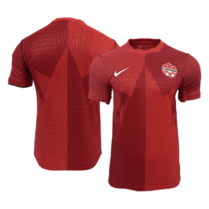 Canada Domicile Maillot Coupe du Monde 2026 Rouge Joueur Grande Taille