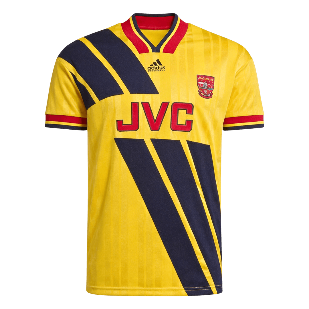 Retro Arsenal Uitshirt 1993/94 Geel