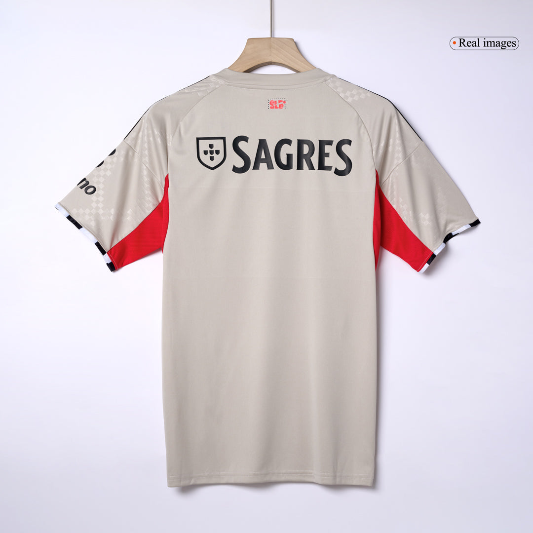 Lisbonne Extérieur Maillot 2025/26 Beige