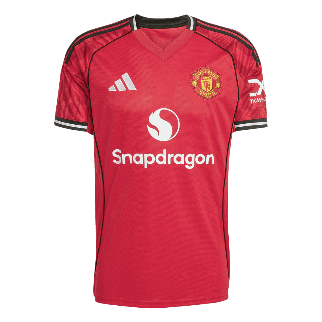 B.FERNANDES #8 Manchester United Domicile Maillot 2025/26