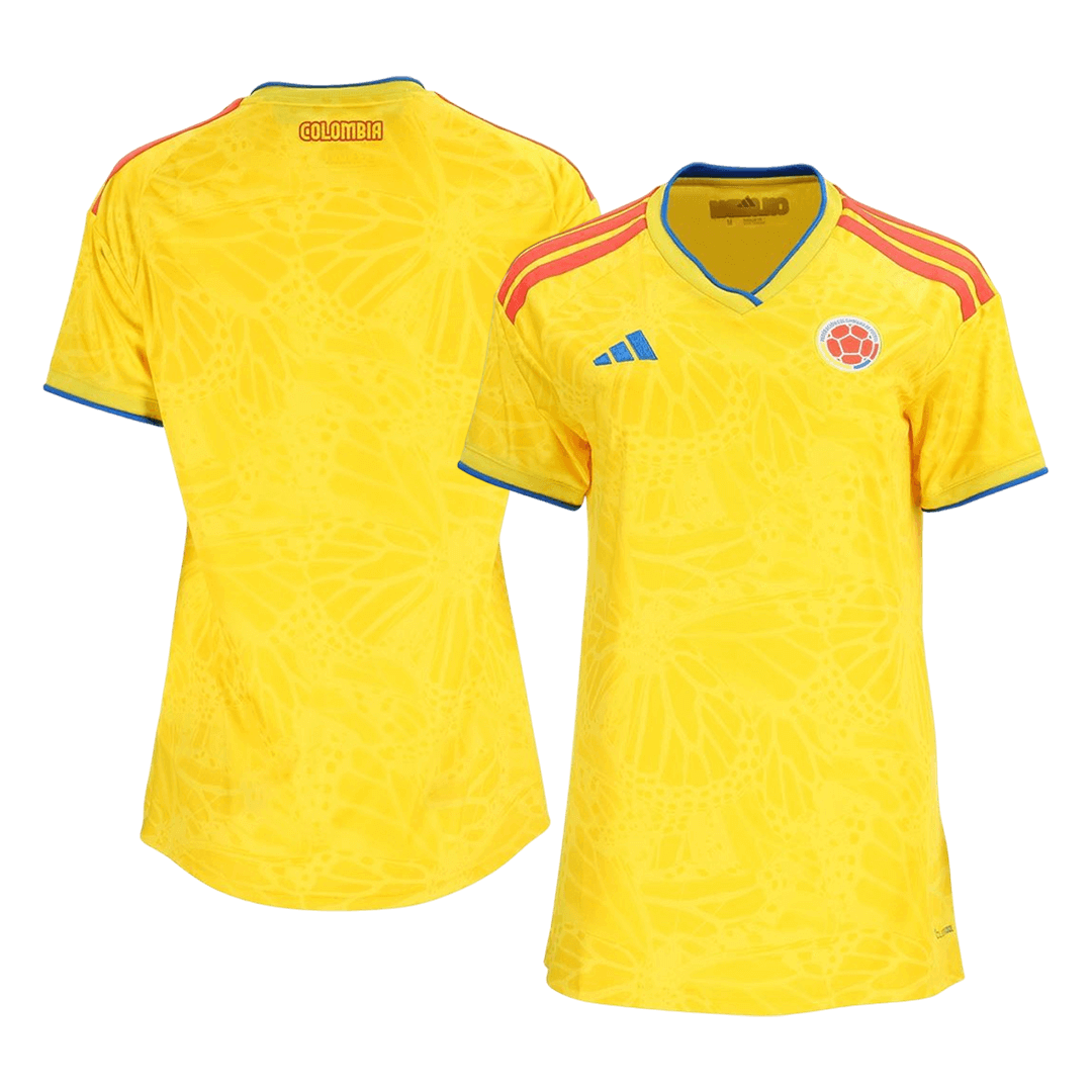 Femme Colombie Domicile Maillot - Coupe du Monde 2026 Jaune