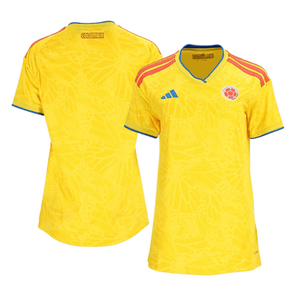 Femme Colombie Domicile Maillot - Coupe du Monde 2026 Jaune