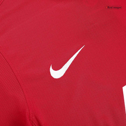 Retro Manchester United Domicile Maillot 2011/12 Rouge