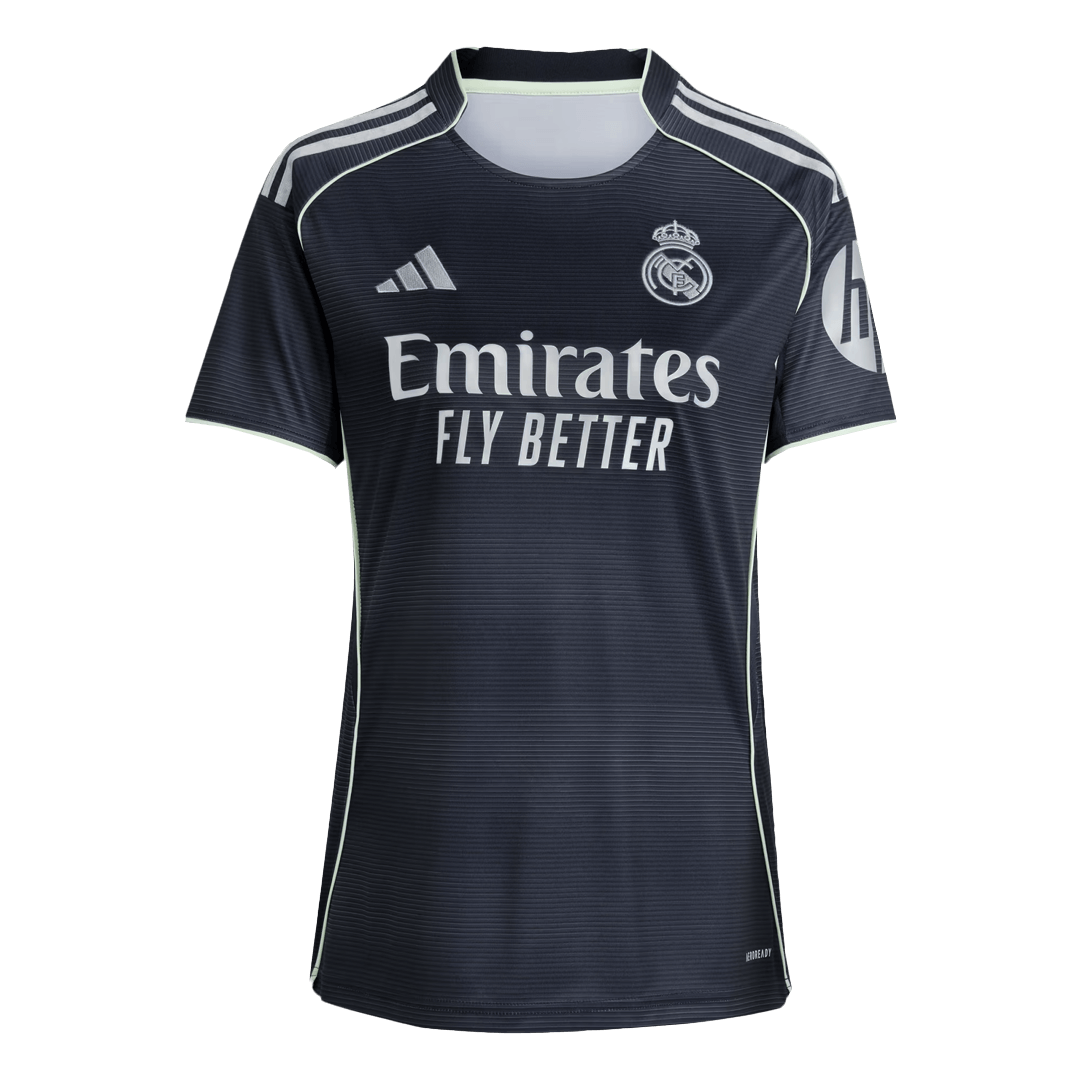 Dames Real Madrid Uitshirt 2025/26 Marineblauw