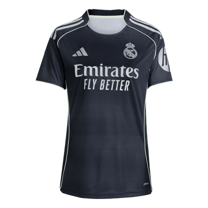 Dames Real Madrid Uitshirt 2025/26 Marineblauw
