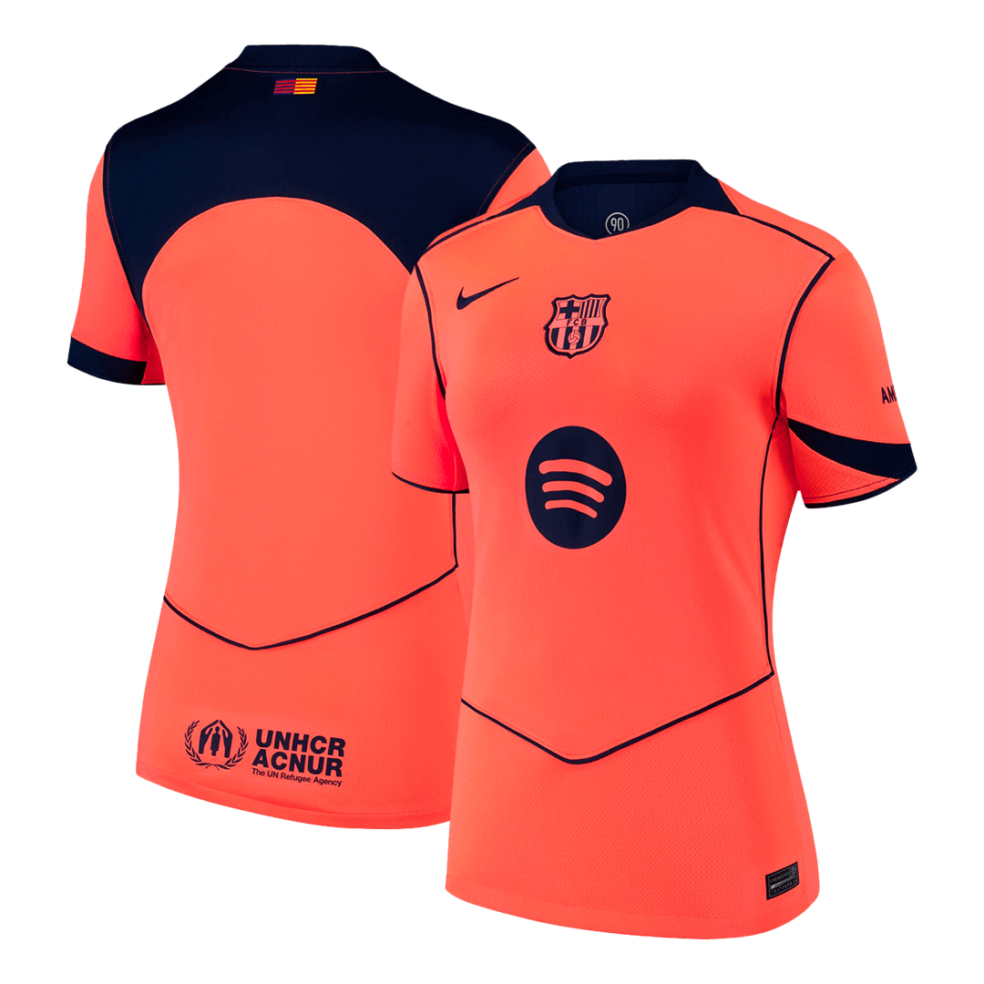 Femme Barcelone Third Maillot 2025/26 Orange