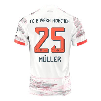 MÜLLER #25 Munich Extérieur Maillot 2025/26 Blanc