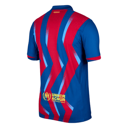 Barcelona Thuisshirt 2025/26 Rood & Blauw Speler
