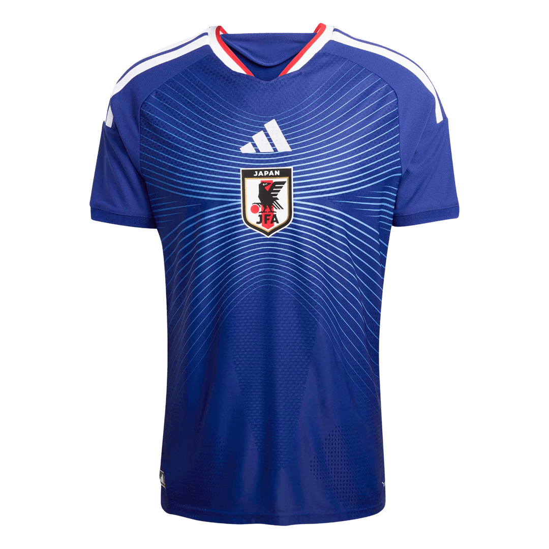 Japon Domicile Maillot Coupe du Monde 2026 Bleu marine Joueur Grande Taille